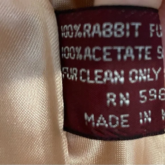 Vintage  Rabbit fur jacket - M - Picture 3 of 8
